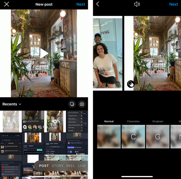 How to Post Multiple Images With Different Sizes to Instagram