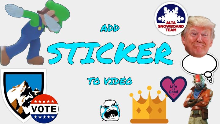 Stickers: How to Overlay Animated GIFs and Images on Your Video