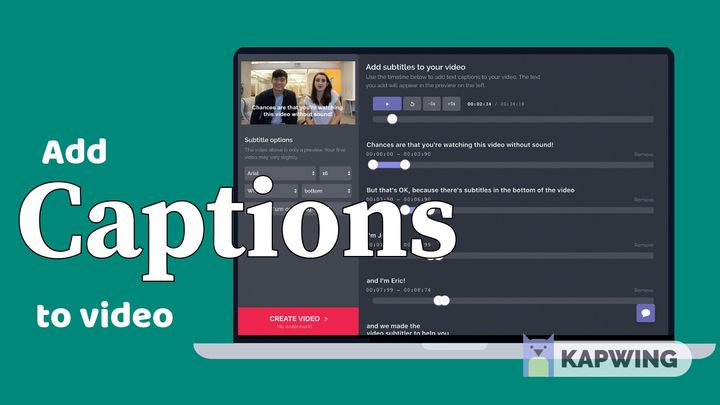 How to Add Closed Captions to Video