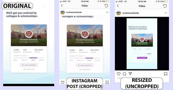 How to Post a Portrait Image or Video to Instagram Without Cropping