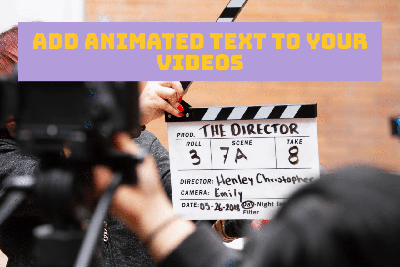 Moving Text: Add Animated Text to Video