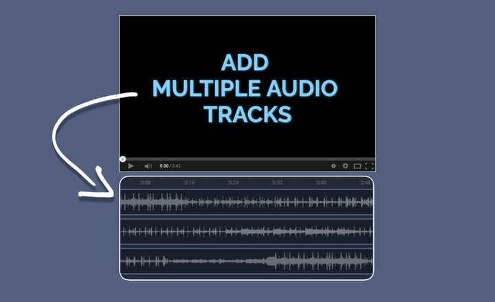 How to Add Multiple Audio Tracks to a Video Online