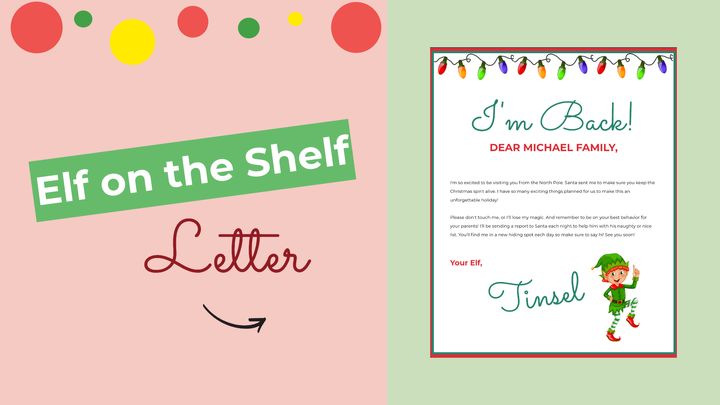 How to Make an Elf on the Shelf Letter (Free Template)