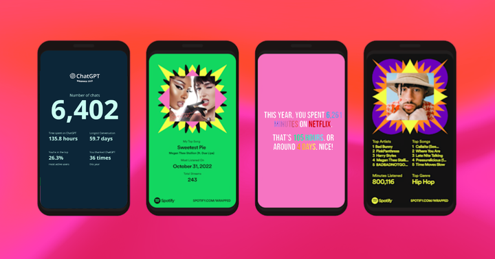Wrapped 2025 Template Ideas — Spotify, Instagram, Netflix, and more