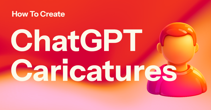 Banner image showing a caricature icon behind the text "ChatGPT Caricatures"