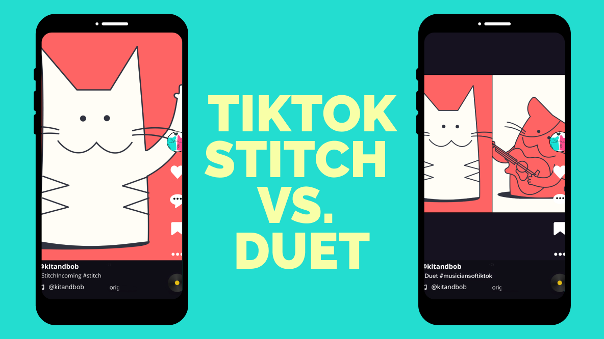 TikTok Stitch vs. Duet What's the Difference?